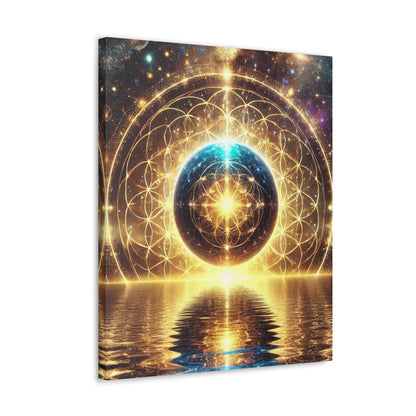 Sacred Geometry Art Canvas Ed. 51