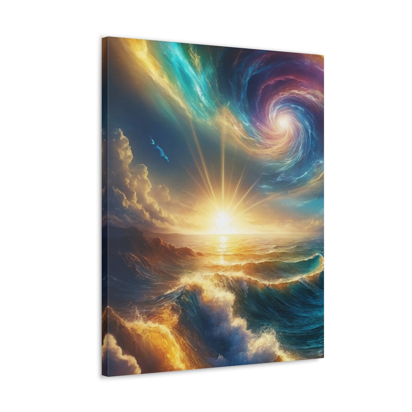 Serene Ocean Art Canvas Ed. 1