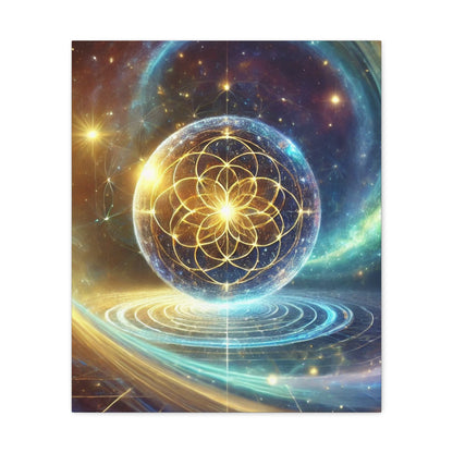 Sacred Geometry Art Canvas Ed. 56