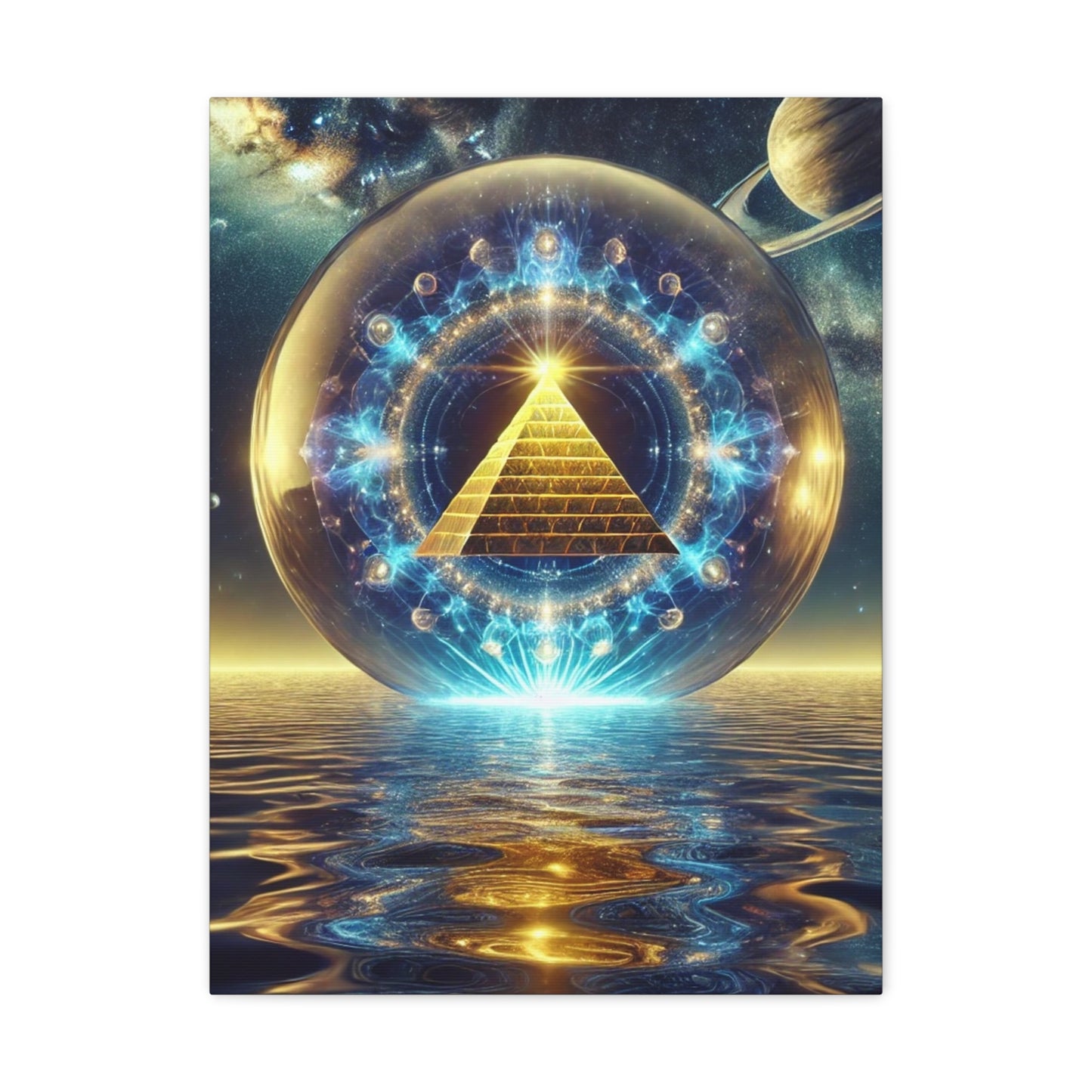 Sacred Geometry Art Canvas Ed. 41