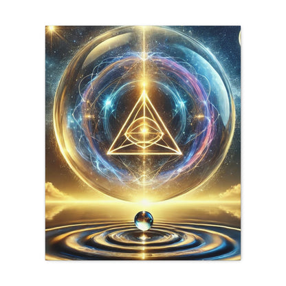 Sacred Geometry Art Canvas Ed. 33