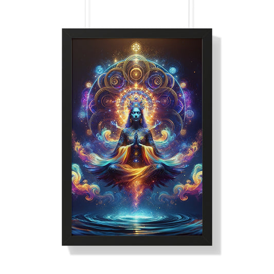 Framed Vertical Poster | Divine Goddess Ed. 137
