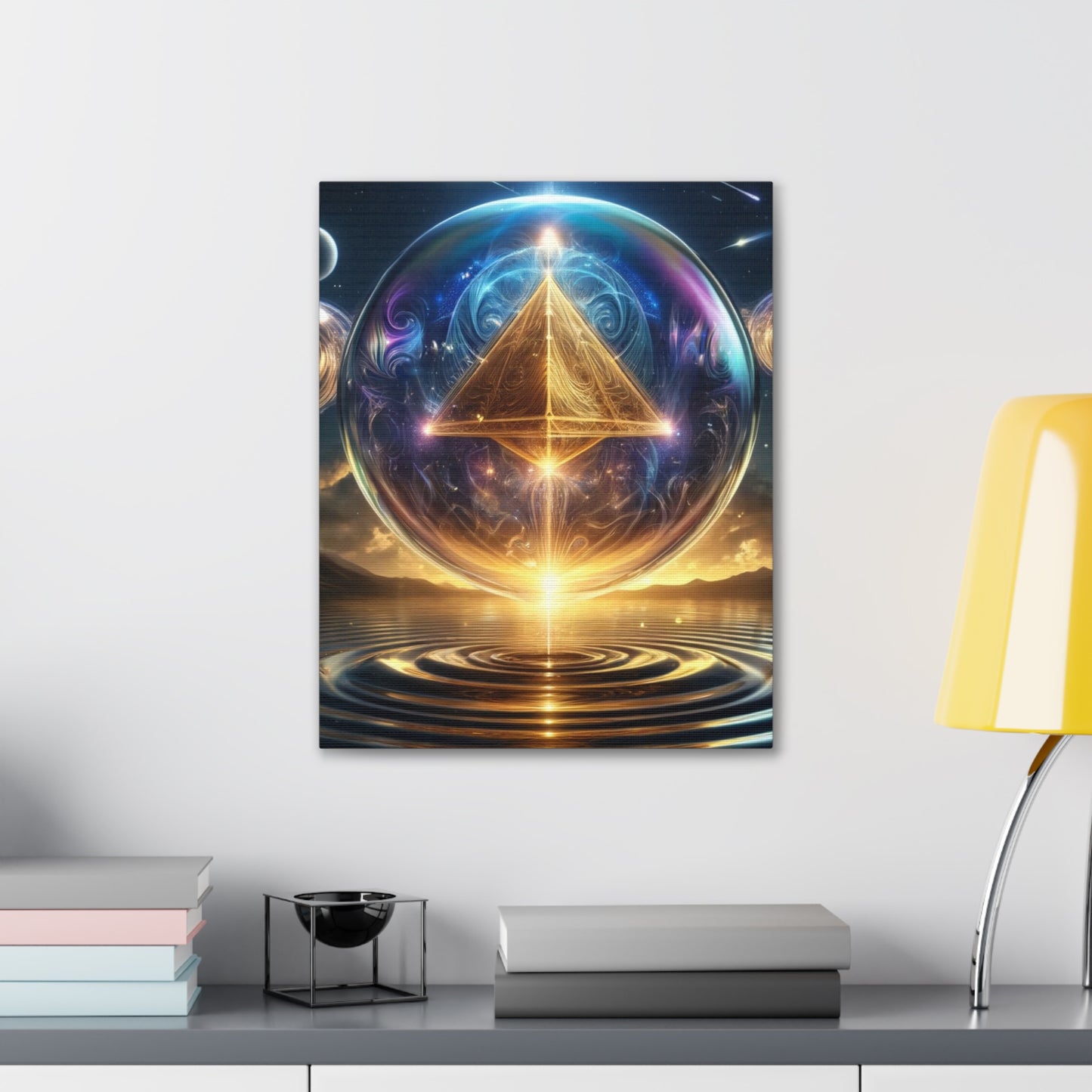 Sacred Geometry Art Canvas Ed. 32